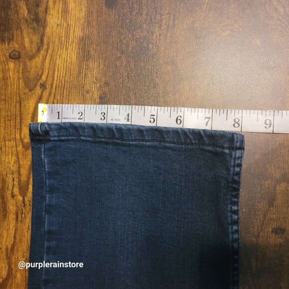 Levi's Jeans 36x30 Straight Fit 514 Flex Stretch Denim Dark Wash Western Rodeo - Picture 11 of 12